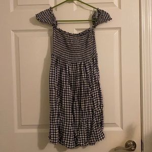 Forever 21 off the shoulder smocked dress